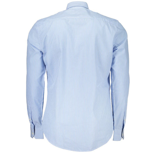 Harmont & Blaine Blue Cotton Shirt