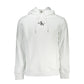Calvin Klein White Cotton Men's Sweater with Hood