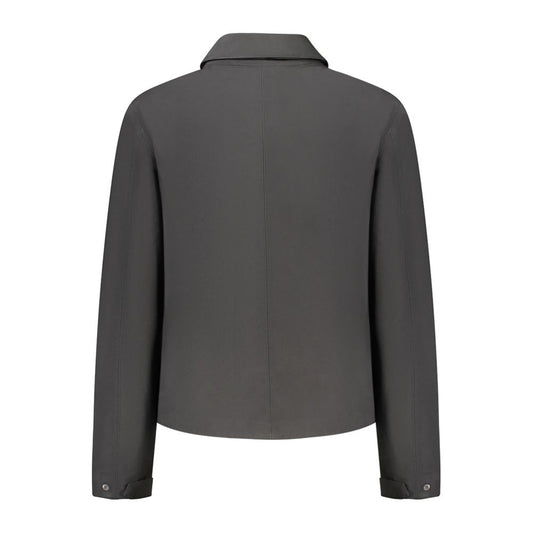 K-WAY Black Polyester Jackets & Coat