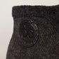 Dolce & Gabbana Gray Wool Cotton Casual High Top Sneakers