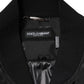 Dolce & Gabbana Black Cargo Windbraker Logo Mania Jacket