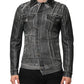 Dolce & Gabbana Gray Washed Cotton Stretch Denim Jacket