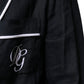 Dolce & Gabbana Dark Blue DG Embroidery Jacket Robe Blazer