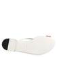 Dolce & Gabbana Red White KEIRA Flower Leather Sandals Shoes