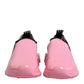 Dolce & Gabbana Pink Sorrento Low Top Women Sneakers Shoes