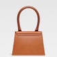 Jacquemus Le Chiquito Moyen Brown Bag