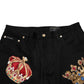 Dolce & Gabbana Black Baroque Royal Men Dress Trouser Pants