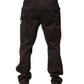 Dolce & Gabbana Brown Cotton Stretch Cargo Men Trouser Pants