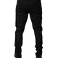 Dolce & Gabbana Marl Black Wool Blend Jogger Sweatpants Pants