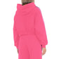 Comme Des Fuckdown Fuchsia Cotton Sweater