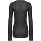 PINKO Black Viscose Sweater