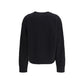 Versace Barocco Leaf Embroidered Sweater