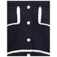 PINKO Cardigan with contrasting profiles