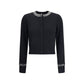 PINKO Rhinestone Cardigan