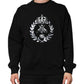 Dolce & Gabbana Black Cotton DG Logo Crew Sweatshirt Sweater