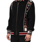 Dolce & Gabbana Black DG King Full Zip Sweatshirt  Sweater