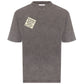 Diego Venturino Gray Cotton T-Shirt