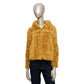 Gelbe Polyester-Damenjacke