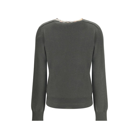 Burberry Wool Pullover with Check