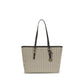 Michael Kors Quinn large jacquard logo Tote Bag