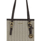Michael Kors Quinn large jacquard logo Tote Bag