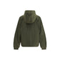 Ganni Green Nylon Shell Jacket