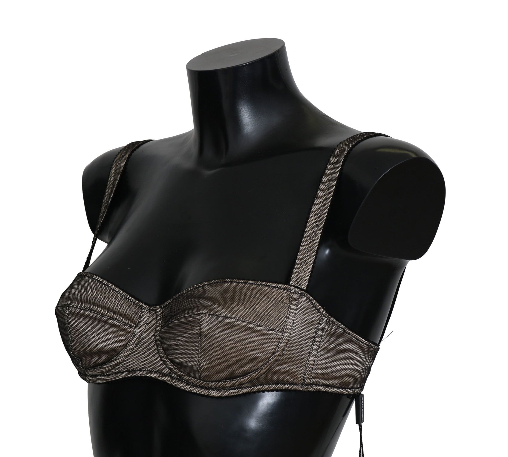 Eleganter brauner Stretch-BH für Damen