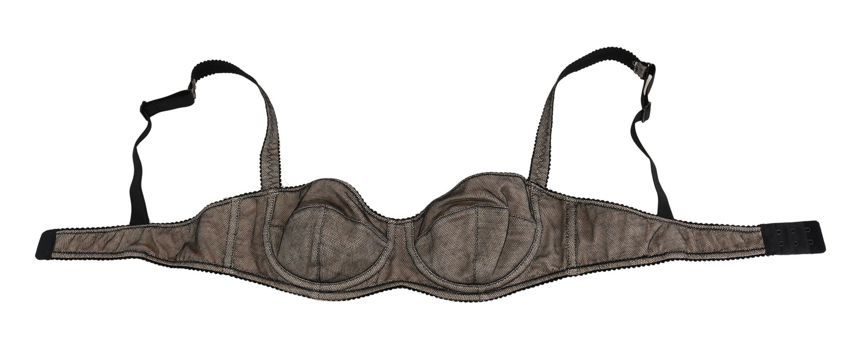 Eleganter brauner Stretch-BH für Damen