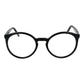 Andy Wolf Black Unisex Optical Frames
