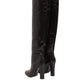 Dolce & Gabbana Brown Python Snakeskin Print Riding Boots Shoes