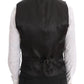 Dolce & Gabbana Gray Patterned Wool 3 Piece Slim Suit