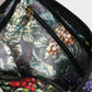 Dolce & Gabbana Multicolor Grape Print Clutch Logo Plaque Pouch Bag