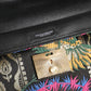 Dolce & Gabbana Multicolor Jacquard Floral Document Briefcase Bag
