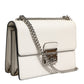 Dolce & Gabbana White Rosalia Small Calfskin Chain Shoulder Strap Bag