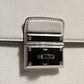 Dolce & Gabbana White Rosalia Small Calfskin Chain Shoulder Strap Bag