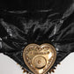 Dolce & Gabbana Black Quilted Nylon Devotion Satchel Chain Strap Bag