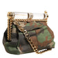 Dolce & Gabbana Multicolor Sicily Medium Camouflage Shoulder Strap Bag