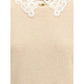 Fabiana Filippi Lace collar Sweater