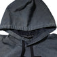 Dolce & Gabbana Blue Cotton Blend Hooded Sweatshirt Sweater