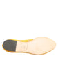 Dolce & Gabbana Yellow Taormina Lace Crystals Flats Shoes