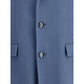 Brioni Light Blue Wool Coat