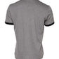 Dolce & Gabbana Gray Sacred Heart Cotton Crew Neck T-shirt