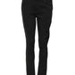 Dolce & Gabbana Black Cotton Skinny Mid Waist Denim Jeans