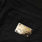 Dolce & Gabbana Black Cotton Skinny Mid Waist Denim Jeans