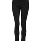 Dolce & Gabbana Black Cotton Skinny Mid Waist Denim Jeans