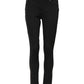 Dolce & Gabbana Black Cotton Skinny Mid Waist Denim Jeans