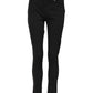 Dolce & Gabbana Black Cotton Skinny Mid Waist Denim Jeans