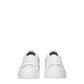 Dolce & Gabbana White Leather Low Top Sneakers