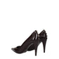 Valentino Garavani Brown Leather High Heel Pumps