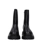 Stuart Weitzman Black Leather Ankle Boots
